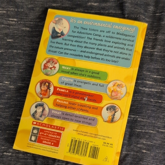 Set Of 2 Scholastic Geronimo Stilton Book Set - Thea Stilton - Picture 5 of 10